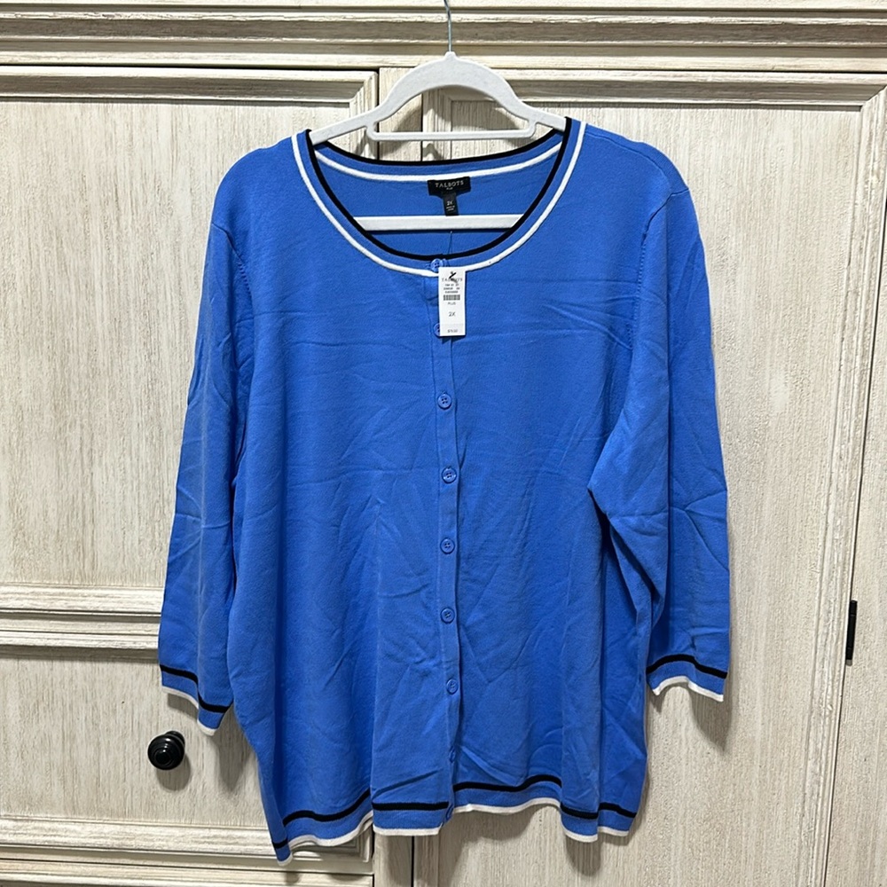 NWT Talbots Cardigan Size 2X